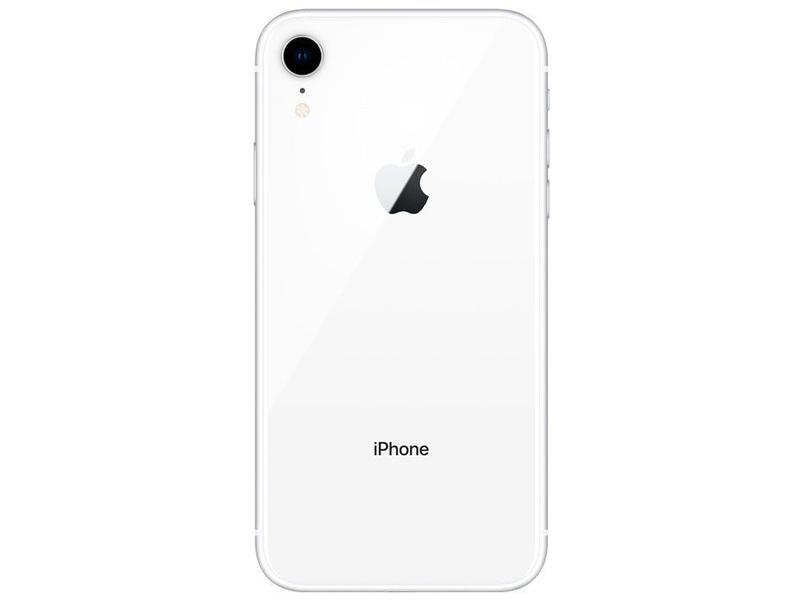 iPhone XR Apple 256GB Branco 4G Tela 6,1” Retina - Câmera 12MP +